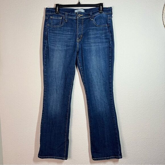 Levi's 515 Blue Midi Boot Cut Jeans Women's Size‎ 12M - Picture 1 of 7